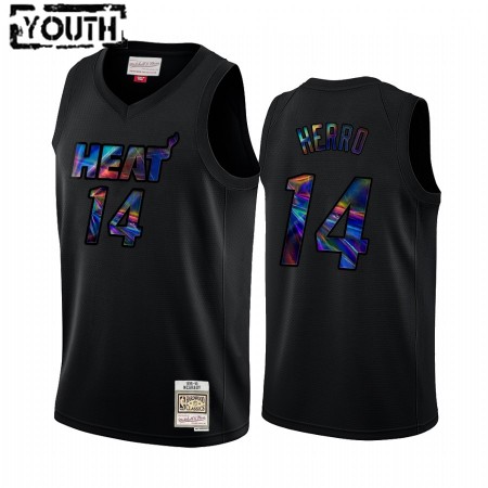 Maillot Enfant Miami Heat Tyler Herro 14 Iridescent HWC Collection Swingman